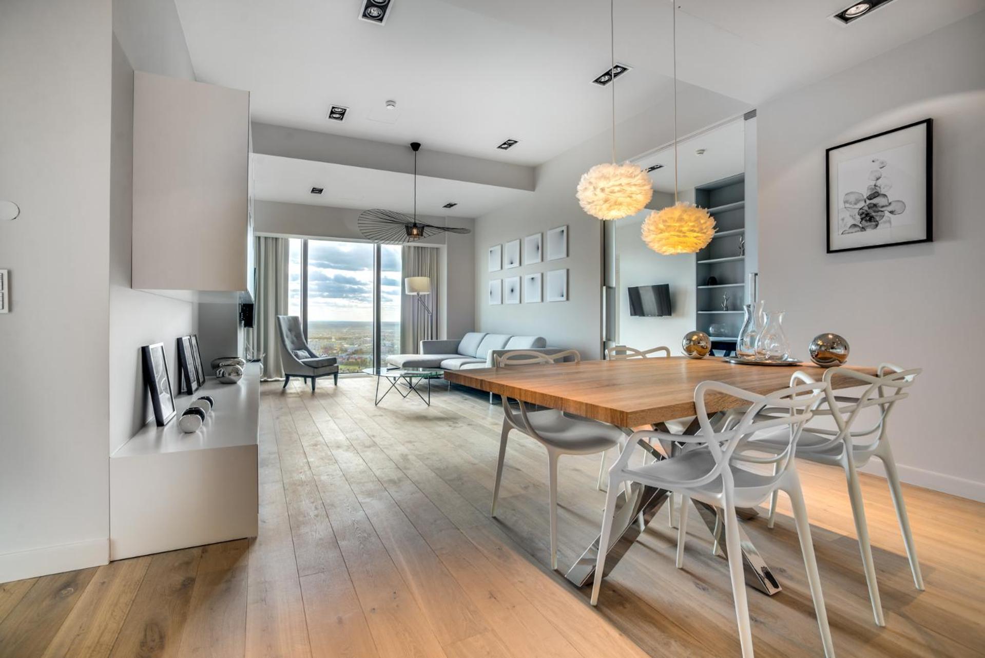Apartamenty Sky Tower Wrocław Exteriör bild