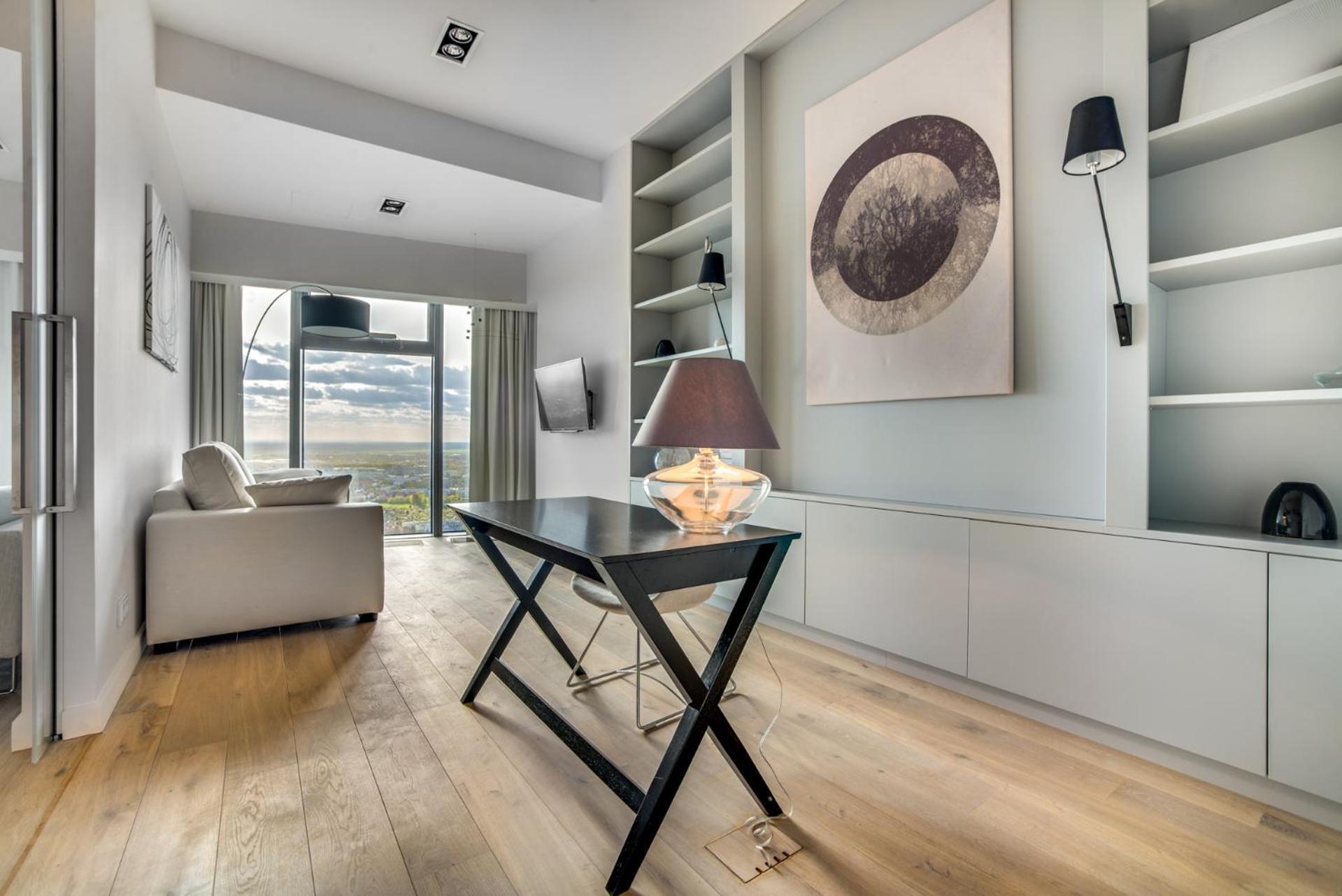 Apartamenty Sky Tower Wrocław Exteriör bild